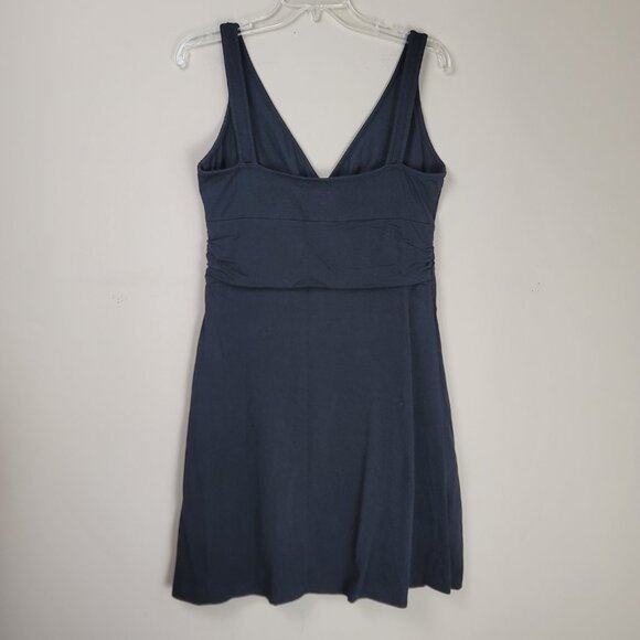 Patagonia Women's Black Sleeveless A-Line V-Neck Dress - Picture 6 of 11